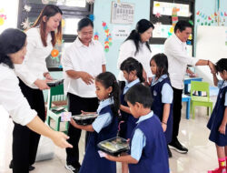 Jajaran Kantor Pertanahan Kota Palangka Raya Semangati Anak Didik TK Palangka II