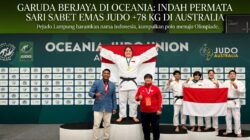 Raih Emas di Australia, Pejudo Lampung Makin Dekat ke Olimpiade