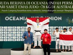 Raih Emas di Australia, Pejudo Lampung Makin Dekat ke Olimpiade