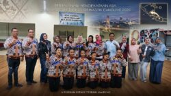 Intip Kekuatan Lawan, Lampung Kirim 6 Pesenam Ritmik ke Kejurnas Bandung
