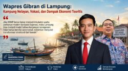 Wapres Gibran di Lampung: Kampung Nelayan, Vokasi, dan Dampak Ekonomi Teoritis