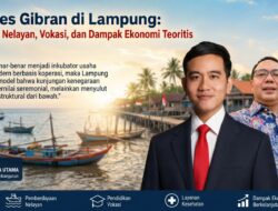Wapres Gibran di Lampung: Kampung Nelayan, Vokasi, dan Dampak Ekonomi Teoritis