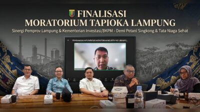 Finalisasi Moratorium Ubi Kayu di Lampung Membuahkan Hasil