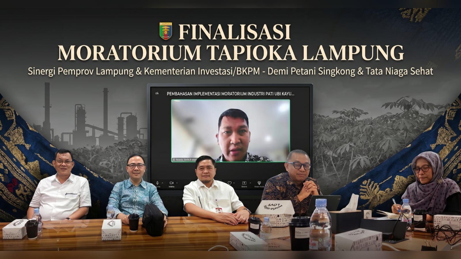 Finalisasi Moratorium Ubi Kayu di Lampung Membuahkan Hasil