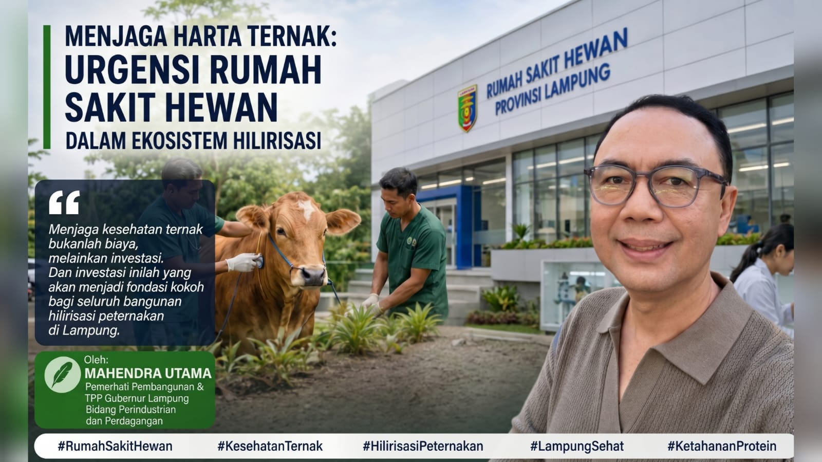 Menjaga Harta Ternak: Urgensi Rumah Sakit Hewan dalam Ekosistem Hilirisasi