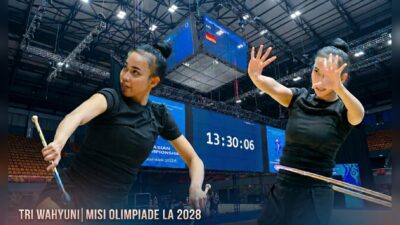 Terbang 18 Jam ke Kyrgistan, Pesenam Lampung Tri Wahyuni Berjuang Rebut Tiket Olimpiade