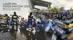 Gemuruh Mesin Kanan di Lebak Budi: 2.000 Skuteris Padati Lampung Mods Mayday 2026
