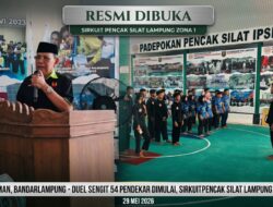 Duel Sengit 54 Pendekar Pecah di Pahoman, Sirkuit Pencak Silat Lampung Resmi Dibuka