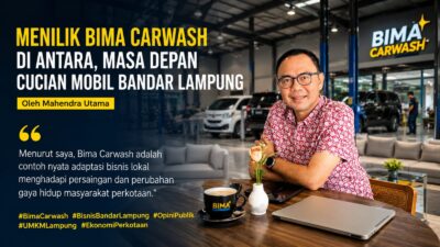 Menilik Bima Car Wash di Antara, Masa Depan Cucian Mobil Bandarlampung