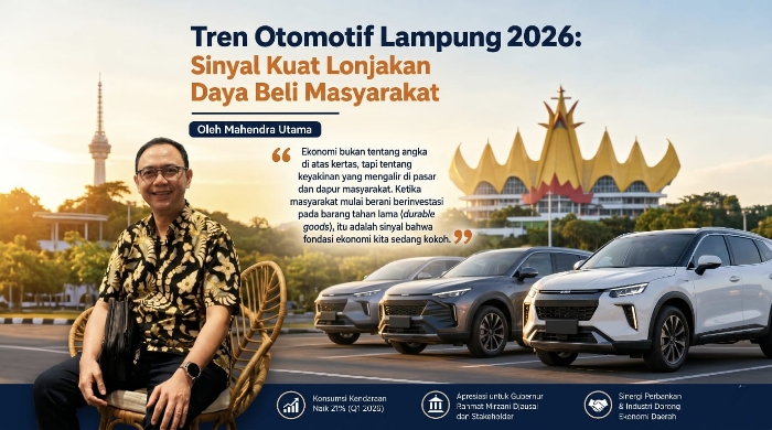 Tren Otomotif Lampung 2026: Sinyal Kuat Lonjakan Daya Beli Masyarakat