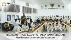 Jaksa Masuk Sekolah, Cara Seru Kejati Lampung Cetak Pelajar Cerdas Hukum