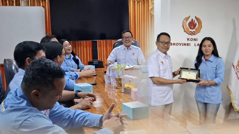Intip Rahasia Juara, 30 Pengurus KONI Ogan Ilir Berguru ke KONI Lampung