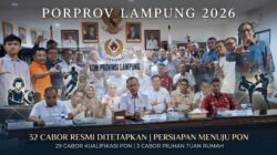 Bukan Cuma Sepak Bola, Dari E-Sport sampai Muaythai Siap Panaskan 32 Cabor Porprov Lampung 2026