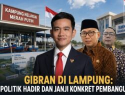 Gibran di Lampung: Politik Hadir dan Janji Konkret Pembangunan