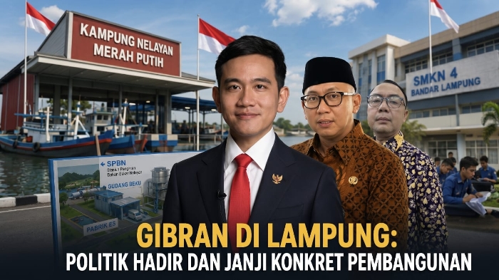 Gibran di Lampung: Politik Hadir dan Janji Konkret Pembangunan