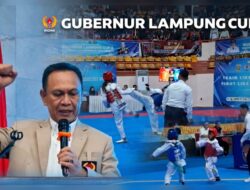 1.800 Atlet Taekwondo Lintas Provinsi Adu Jurus di Gubernur Cup II Lampung