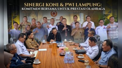 Sambut 5.000 Wartawan se-Indonesia, PWI dan KONI Lampung Kebut Persiapan Porwanas