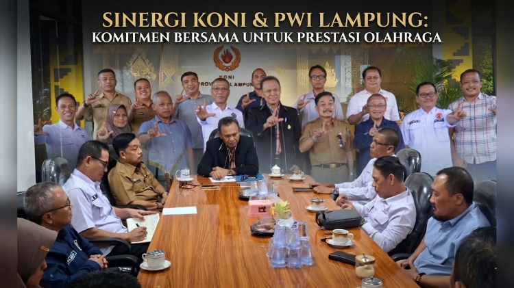 Sambut 5.000 Wartawan se-Indonesia, PWI dan KONI Lampung Kebut Persiapan Porwanas