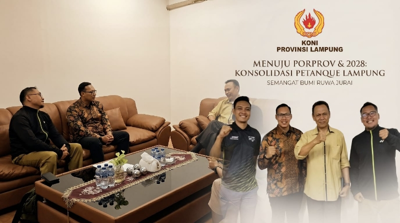 Keluar dari Zona Nyaman, KONI Tagih Nyali FOPI Lampung Buka Cabang di 8 Kabupaten