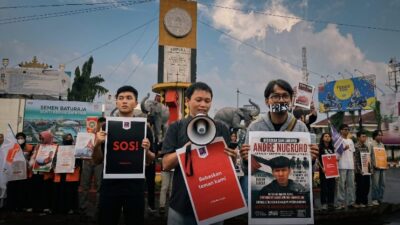 Bebaskan Jurnalis Indonesia! AJI Bandar Lampung Kecam Tindakan Militer Israel di Jalur Gaza