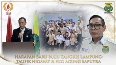 Jadi Ketum PBSI Lampung, Eko Agung Rombak Total Mesin Pembinaan Demi PON 2032