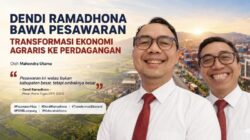 Dendi Ramadhona Bawa Pesawaran, Transformasi Ekonomi Agraris ke Perdagangan