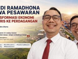 Dendi Ramadhona Bawa Pesawaran, Transformasi Ekonomi Agraris ke Perdagangan