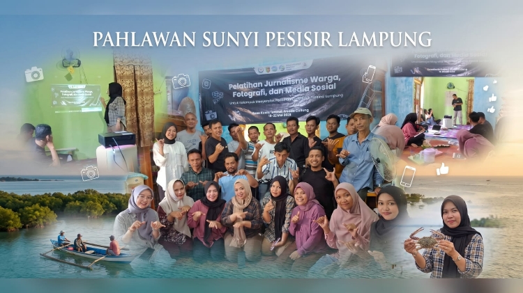 Pahlawan Sunyi Pesisir Lampung, Perjuangan Warga Cabang dan Sungai Burung Jaga Laut Kita