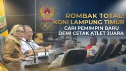 Rombak Total! KONI Lampung Timur Cari Pemimpin Baru demi Cetak Atlet Juara