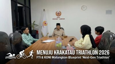 Road to Krakatau Triathlon 2026, FTI Lampung Siapkan Skema Pelatih hingga Event Nasional