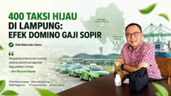 400 Taksi Hijau di Lampung: Efek Domino Gaji Sopir