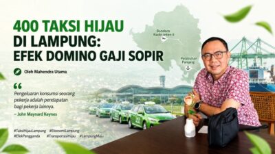 400 Taksi Hijau di Lampung: Efek Domino Gaji Sopir