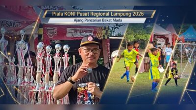 Saling Sikut Demi Tiket Utama, 25 Sekolah Sepak Bola Unjuk Gigi di Hadapan KONI Lampung