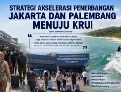 Strategi Akselerasi Penerbangan Jakarta dan Palembang Menuju Krui