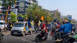 Kawat Berduri Bentengi DPRD Lampung, Mahasiswa Bergerak Gugat Harga BBM dan MBG