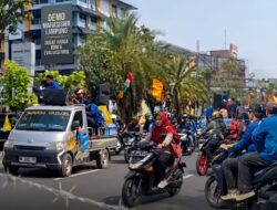 Kawat Berduri Bentengi DPRD Lampung, Mahasiswa Bergerak Gugat Harga BBM dan MBG