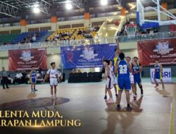 Jaring Skuad PON 2028, 65 Tim Basket Usia Dini Adu Manuver di Perbasi Cup Lampung