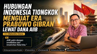 Hubungan Indonesia Tiongkok Menguat Era Prabowo Gibran Lewat Dana AIIB