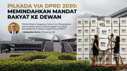 Pilkada Lewat DPRD 2030: Antara Efisiensi Anggaran dan Ancaman Kemunduran Demokrasi