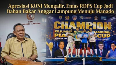 Apresiasi KONI Mengalir, Emas RDPS Cup Jadi Bahan Bakar Anggar Lampung Menuju Manado