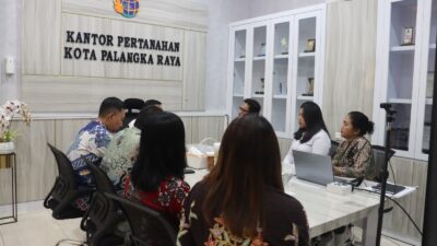 Inspektorat ATR BPN dan Kantah Palangka Raya Perkuat Benteng Integritas Pelayanan Publik_