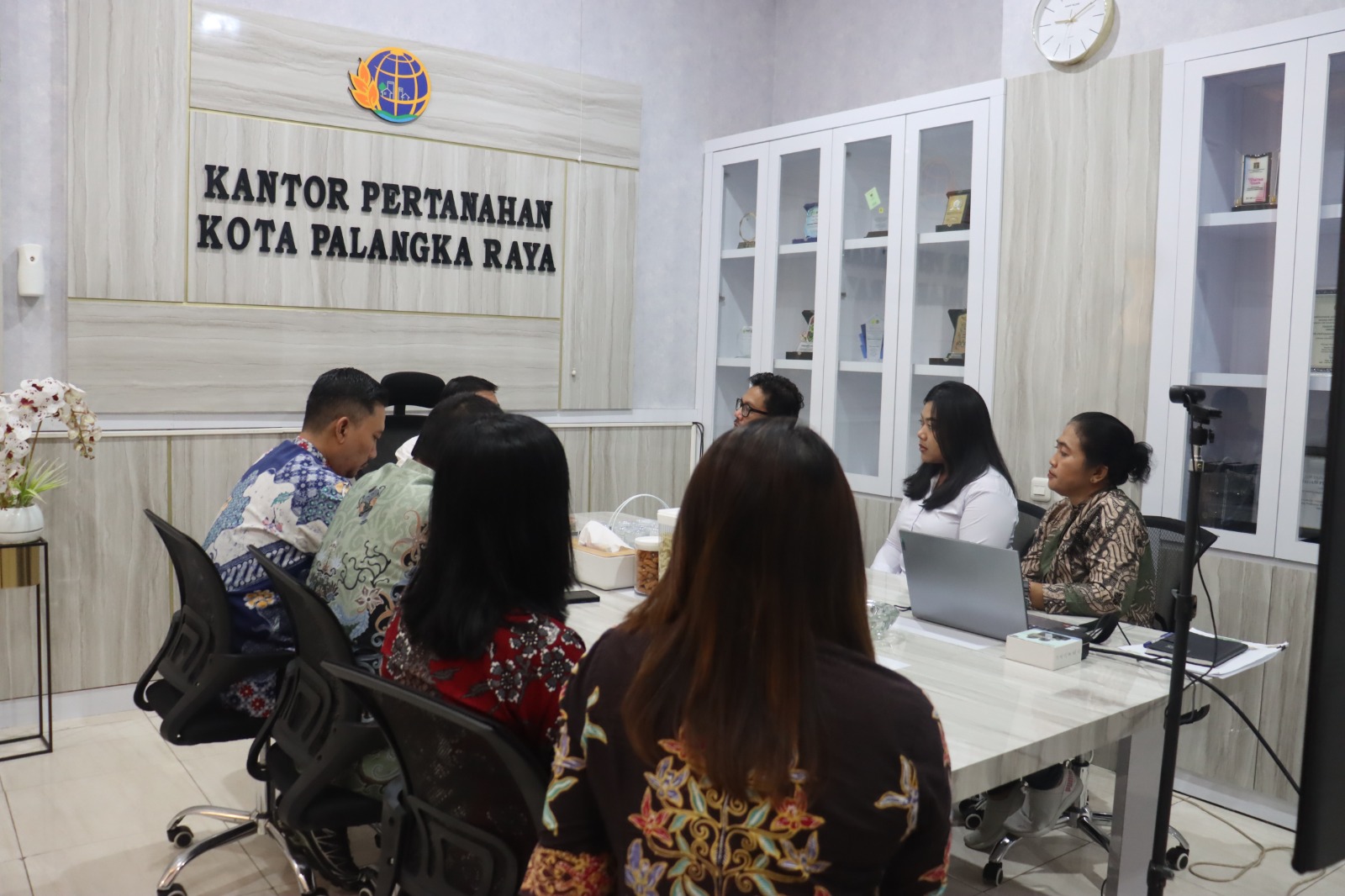 Inspektorat ATR BPN dan Kantah Palangka Raya Perkuat Benteng Integritas Pelayanan Publik_