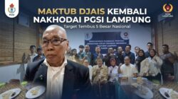 Pimpin Lagi Gulat Lampung, Maktub Djais Ditarget Tembus 5 Besar Nasional