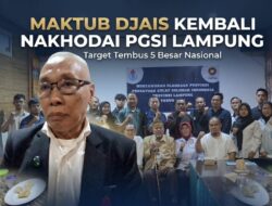 Pimpin Lagi Gulat Lampung, Maktub Djais Ditarget Tembus 5 Besar Nasional