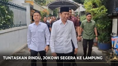 Akhirnya ke Lampung Lagi! Intip Bocoran Rencana Kunjungan Jokowi 3 Hari 