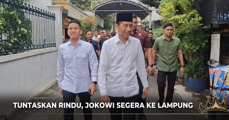 Akhirnya ke Lampung Lagi! Intip Bocoran Rencana Kunjungan Jokowi 3 Hari 