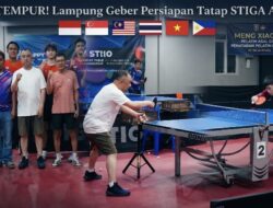 Target Level Dewa, Tim Tenis Meja Lampung Geber Persiapan Ekstra Bersama Pelatih Asing