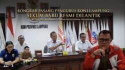 Bongkar Pasang Pengurus KONI Lampung, Sekum hingga Binpres Resmi Diganti 