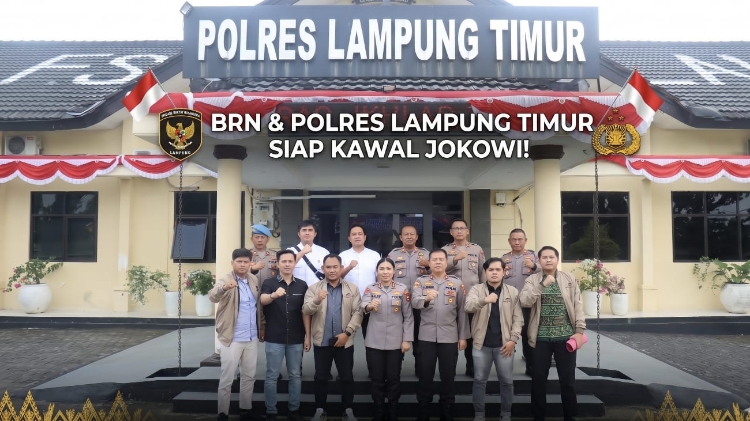 Jokowi Turun ke Pelosok Lampung, BRN Siapkan Pengawalan Ekstra