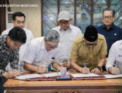 Amankan Target 2028, Wamen Todotua dan Gubernur Mirza Teken Deklarasi Pusat Bioetanol di Lampung